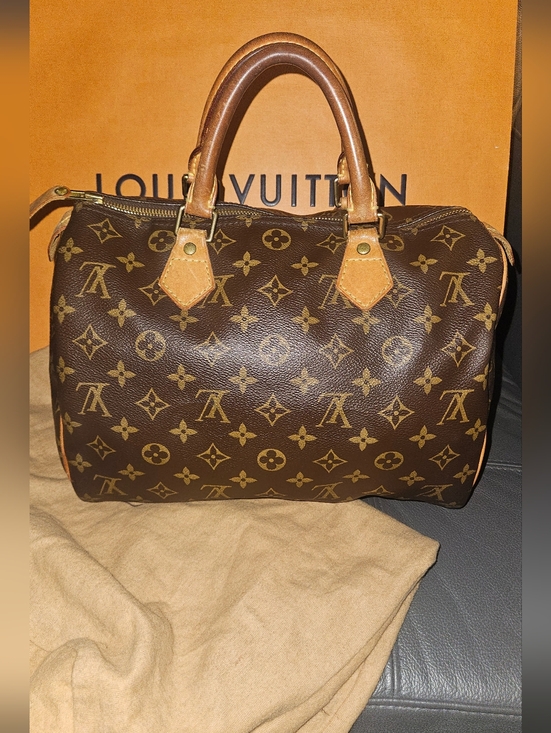 Louis Vuitton Handbags - Louis Vuitton Monogram Speedy 30 W/ COA